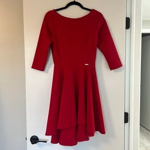Red dress